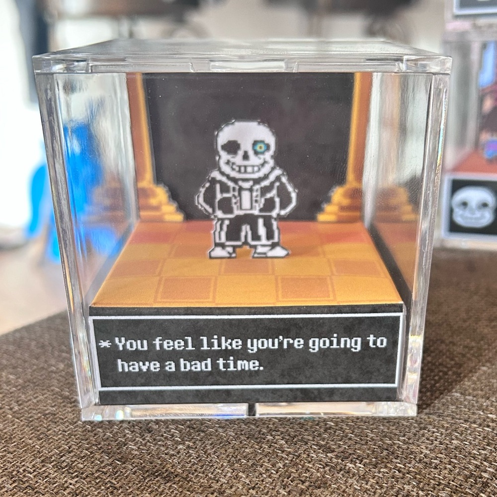 Undertale Cube Diorama